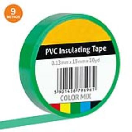 Fita Isoladora Verde 9m
