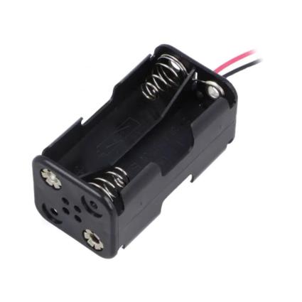Suporte P/ 4 Pilhas Aa C/ Fios