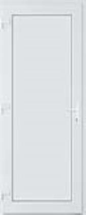Porta de entrada de PVC SEVILHA 80X200CM PAINEL PVC ESQUERDA