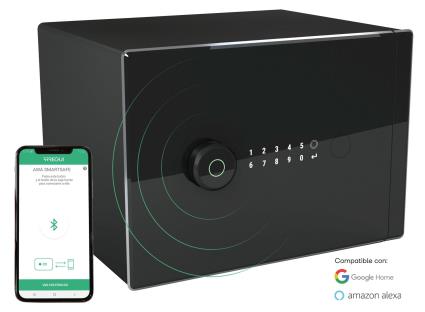 Cofre eletrónico SMARTHOME AWA 22L PRETO