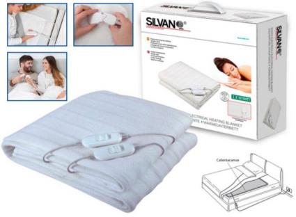 Manta eléctrica doble cama de Matrimonio 160X140