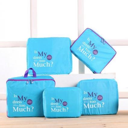 Set 5 Bolsas Organizador de maletas