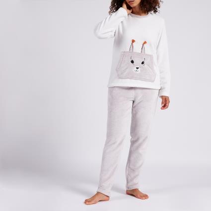 Melissa Brown Pijama em imitação pelo, Soft & Tender