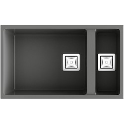 Lava-louça POALGI ZIE 74X45CM ASH CINZA