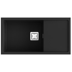 Lava-louça POALGI ZIE 85X45CM BASALT PRETO