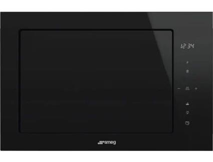 Micro-ondas Encastre SMEG FMI625CN (25 L - Com Forno + Grill - Preto)