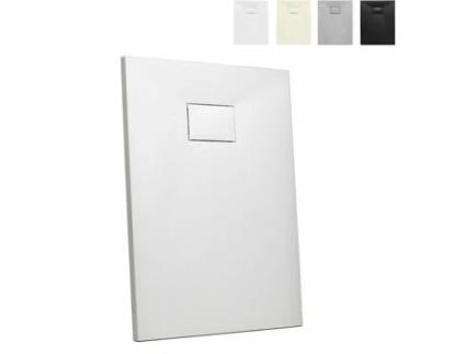 Box de Chuveiro Retangular de Resina Ao Nível Do Chão Stone ARATI BATH & SHOWER (90x70 cm)