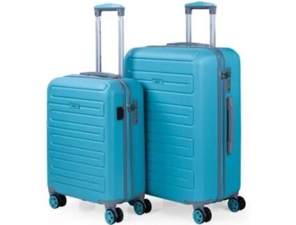 2 Malas de Viagem SKPAT ABS Azul