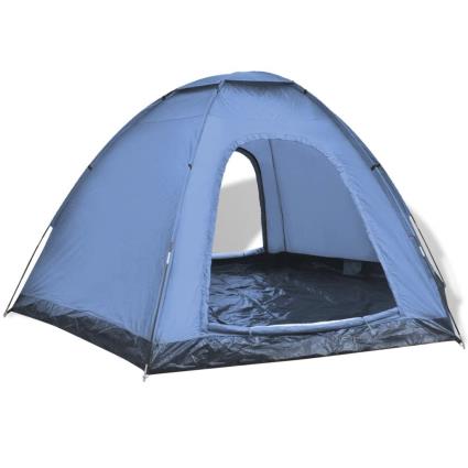 Tenda para 6 pessoas azul