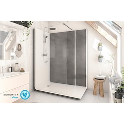 Cabine de duche SERENITY CARBON 80X160CM
