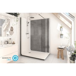 Cabine de duche SERENITY CARBON 90X140CM