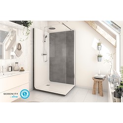 Cabine de duche SERENITY CARBON 90X120CM
