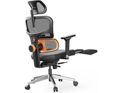 Cadeira de Escritório NEWTRAL NT002 Preto (Braços Ajustáveis - Malha)