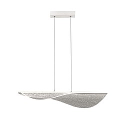 Candeeiro de teto LED BIANCA 40W 3000K D73,5CM BRANCO
