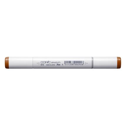 Copic Marcador Sketch, Bronze Escuro (E15)
