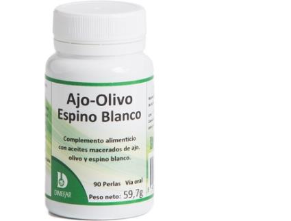 Suplemento Alimentar DIMEFAR Ajo+Olivo+Espino 500Mg (500 Cápsulas)