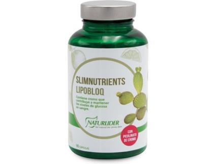 Suplemento Alimentar NATURLIDER Slimnutrients Lipobloqulas Vegetales (Menta - 90 Cápsulas)