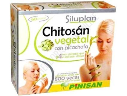 Suplemento Alimentar PINISAN Siluplan Chitosan Vegetal com Alcachofa (60 Cápsulas)