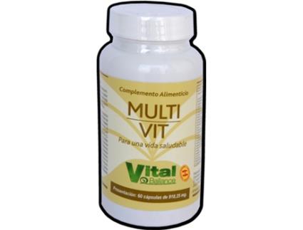 Suplemento Alimentar VITAL BALL Multivit (60 Cápsulas)