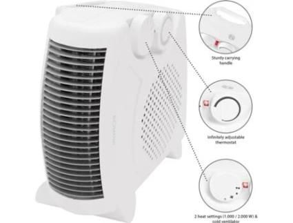 Aquecedor Convector BOMANN HL 1095 CB (2000 W)