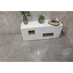 Pavimento cerâmico NOVAGAMMA BAHIA LAP SILVER 60X120CM