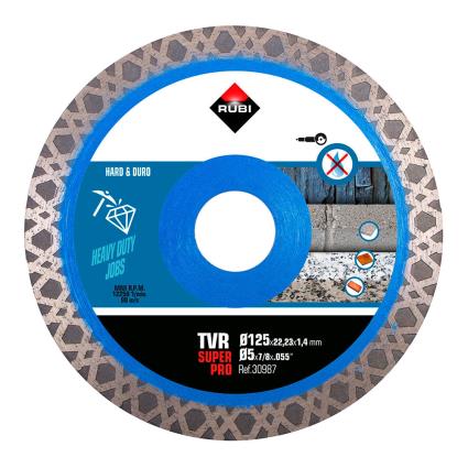 DISCO DE DIAMANTE TVR 125 SUPERPRO R30987 RUBI - RUBI