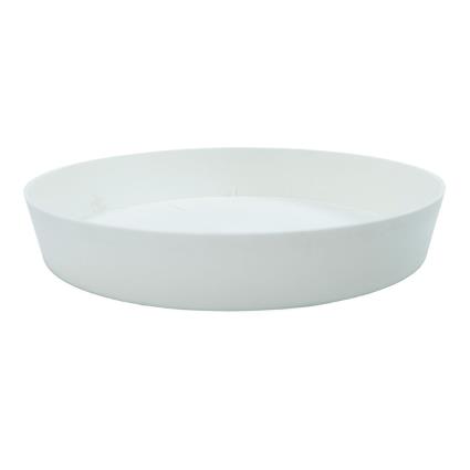 PRATO PARA VASO INJEÇÃO BRANCO Ø28X4,4cm -
