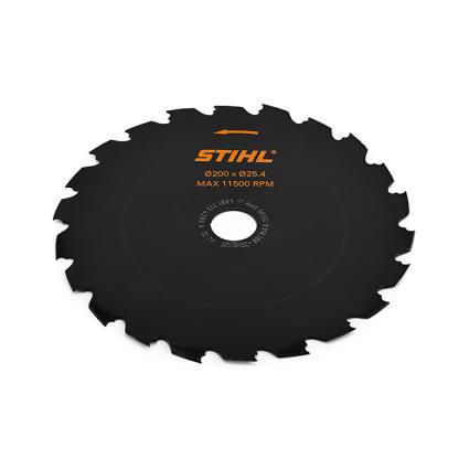 Disco serra circular com 22 dentes cinzel 225mm HP (Furo 20mm)