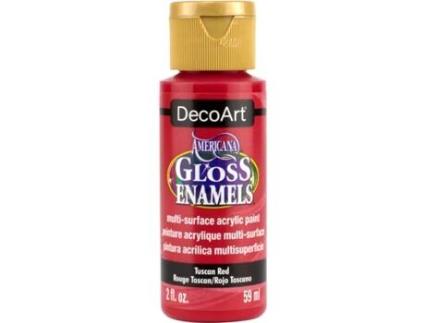 Tinta Acrílica AMERICANA Gloss Emanels Vermelho Toscania (59 ml)