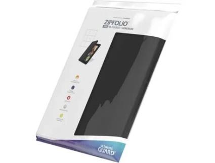 Portefólio de Cartas ULTIMATE GUARD Zipfolio 360 Xenoskin Black (Idade Mínima: 6 Anos)