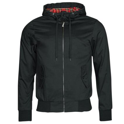 Harrington  Jaquetas HGO HOODED RECYCLED  Preto Disponível em tamanho para homem. XXL,S,M,L,XL.Homem > Roupas > Jaqueta