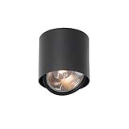 Foco no design preto AR111 - IMPACT