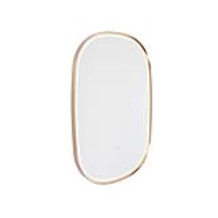 Espelho de banheiro cobre LED táctil oval - MIRAL