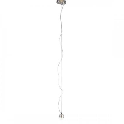 Luminária pendente em aço sem sombra - Cappo 1