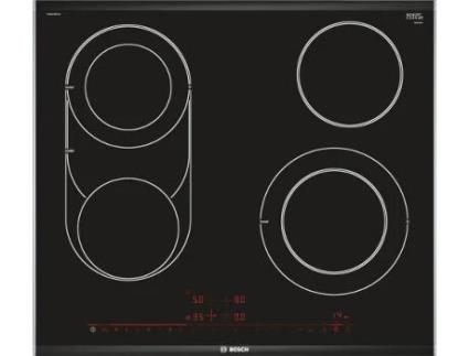 Placa de Vitrocerâmica BOSCH PKM675DP1D (Elétrica - 60.6 cm - Preto)