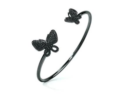 Pulseira FOLLI FOLLIE Butterflies Sterling silver (Ø 55 mm)