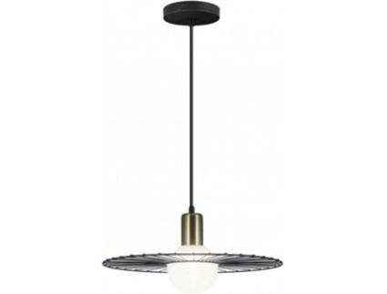 Candeeiro de Teto  Niza (Laranja - G9 - Máx. 40W - Vidro - Metal)