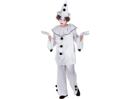 Fato de Homem  Palhacinho Pierrot (Tam: XL)