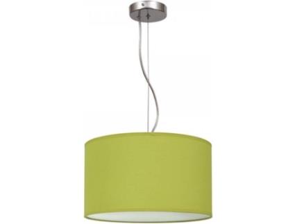 Candeeiro de Teto  Nicole (Verde - E27 - Máx. 60W - Metal - Tecido)
