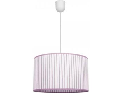 Candeeiro de Teto  Zoraida (Rosa - E27 - Máx. 60W - Metal - Tecido)