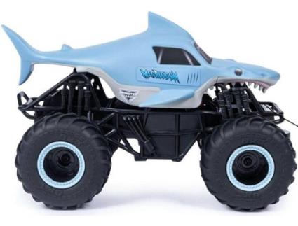 Carro  R / C Monster Jam Megalodon (escala 1 x 24)