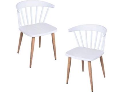 Pack 2 Cadeiras  Candy (Branco)