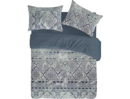 Capa de Edredão  Alain (Azul - 155x220 cm - Algodão)