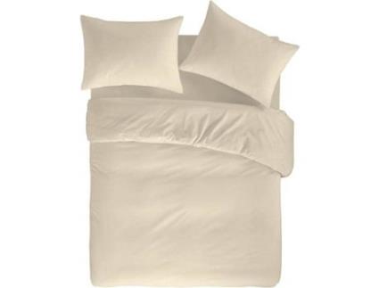 Capa de Edredão  Pure (Bege - 260x240 cm - Algodão)