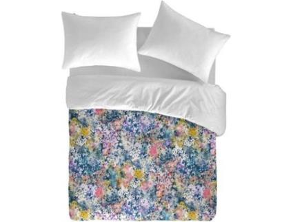 Capa de Edredão  Florette (Azul - 240x220 cm - Algodão)