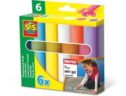 Giz para Pavimentos  Playground (6 Unidades)