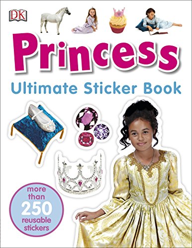 Livro Princess Ultimate Sticker Book
