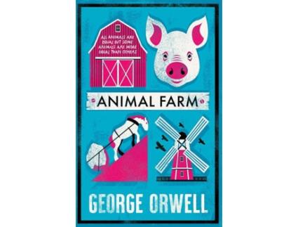 Livro Animal Farm de George Orwell (Inglês - 2021)