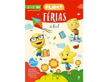 Livro Plim! Férias De A A Z - 2.º - 3.º Ano
