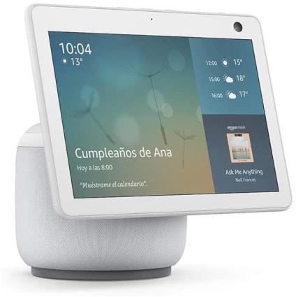 Coluna Port?til Inteligente 3? Gera??o Echo Show 10 (Branco) - AMAZON